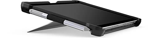 OtterBox Symmetry Series Studio - Back cover for tablet - rugged - polycarbonate, thermoplastic polyurethane (TPU) - black crystal - for Microsoft Surface Go 3