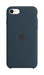 Apple - Back cover for mobile phone - silicone - abyss blue - for iPhone 7, 8, SE (2nd generation), SE (3rd generation)