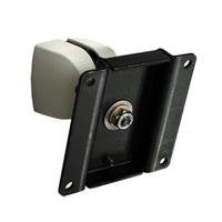 Ergotron 100 Series Pivot Single - Mounting kit (single pivot) for flat panel - grey, black - wall-mountable