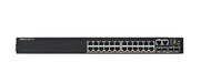 Dell EMC PowerSwitch N2200-ON Series N2224PX-ON - Switch - L3 - Managed - 12 x 10/100/1000/2.5G (PoE+) + 12 x 1/2.5G (PoE++) + 4 x 25 Gigabit SFP28 - front to back airflow - rack-mountable - PoE++ - CAMPUS Smart Value