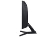 Samsung C27RG50FQR - CRG5 Series - LED monitor - curved - 27" - 1920 x 1080 Full HD (1080p) @ 240 Hz - VA - 300 cd/m? - 3000:1 - 4 ms - 2xHDMI, DisplayPort - dark grey/blue