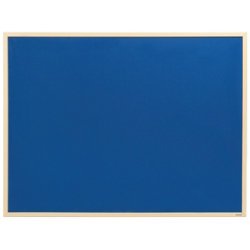 Viking Wall Mountable Notice Board 120 x 90 cm Blue