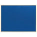 Viking Wall Mountable Notice Board 120 x 90 cm Blue