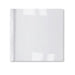 Best Value GBC LeatherGrain Thermal Binding Covers A4 PVC 6 mm Spine Size White 50 Sheet Capacity - Pack of 100