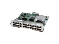 Cisco Enhanced EtherSwitch Service Module Entry Level - Switch - Managed - 23 x 10/100 + 1 x 10/100/1000 - plug-in module - PoE - for Cisco 2911, 2921, 2951, 3925, 3945, Catalyst 2960-24, 2960-48, 3560E-24, 3560E-48