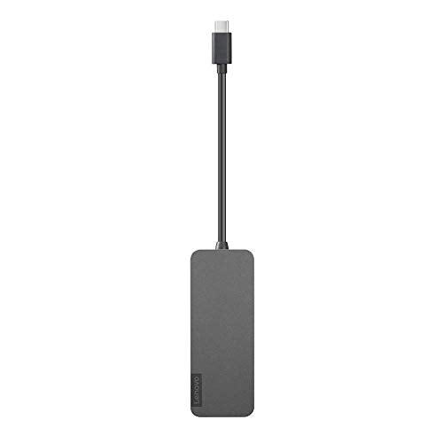 Lenovo USB-C to 4 Port USB-A Hub - Hub - 4 x SuperSpeed USB 3.0 + 1 x USB-C - desktop - for IdeaPad Flex 3 CB 11M836, ThinkPad E14 Gen 3, L14 Gen 2, L15 Gen 2, P14s Gen 2