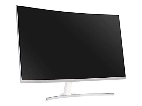 Acer ED322Q Awmidx - LED monitor - curved - 31.5" - 1920 x 1080 Full HD (1080p) @ 75 Hz - VA - 250 cd/m? - 3000:1 - 4 ms - HDMI, DVI, VGA - speakers - white