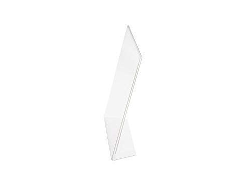 Best Value Announce Slanted Sign Holder, A5, Clear