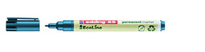 Best Value edding 25 Ecoline Permanent Marker - Blue (Pack of 10)