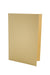 Best Value Exacompta Lightweight Square cut Folders, 180 gsm, Foolscap - Yellow, Pack of 100