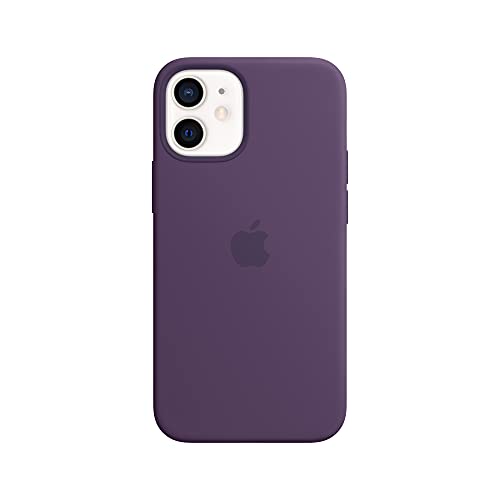 Apple Case with MagSafe - Protective sleeve for mobile phone - silicone - amethyst - for iPhone 12 mini