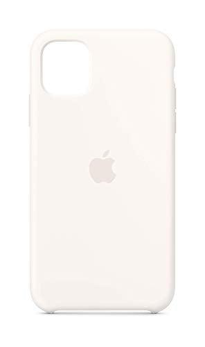 Apple - Back cover for mobile phone - silicone - white - for iPhone 11