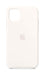 Apple - Back cover for mobile phone - silicone - white - for iPhone 11