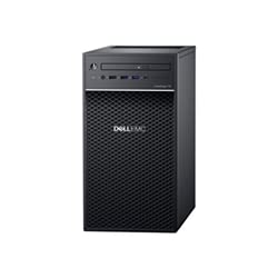 Dell EMC PowerEdge T40 - Server - tower - 1-way - 1 x Xeon E-2224G / 3.5 GHz - RAM 8 GB - HDD 1 TB - DVD-Writer - UHD Graphics P630 - GigE - no OS - monitor: none - black - BTS - with 1 Year Basic Onsite