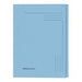 Best Value Square Cut Folders Foolscap 250gsm Blue - Pack of 100