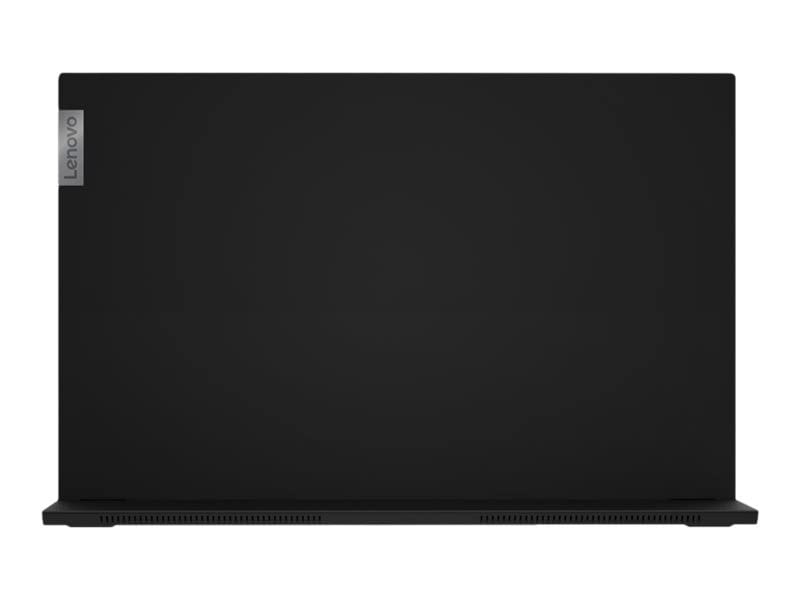 Lenovo ThinkVision M15 - LED monitor - 15.6" (15.6" viewable) - portable - 1920 x 1080 Full HD (1080p) @ 60 Hz - IPS - 250 cd/mï¿½ - 1000:1 - 6 ms - 2xUSB-C - raven black