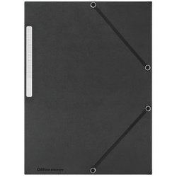 Best Value Elasticated Folders 390gsm Black