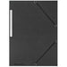 Best Value Elasticated Folders 390gsm Black