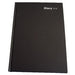 Best Value Niceday Two Days to a Page Diary A4 2019 Black