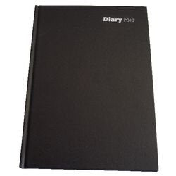 Best Value Niceday Diary Week to View A4 2018 - Black.