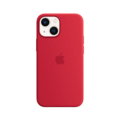 Apple - (PRODUCT) RED - back cover for mobile phone - with MagSafe - silicone - product (RED) - for iPhone 13 mini