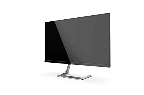 AOC Q27T1 - LED monitor - 27" - 2560 x 1440 WQHD @ 60 Hz - IPS - 350 cd/m - 1000:1 - 5 ms - 2xHDMI, DisplayPort - silver