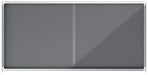 Nobo Premium Plus Grey Felt Lockable Notice Board 27Xa4 Dd