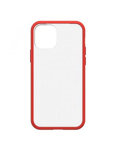 OtterBox React Series - Back cover for mobile phone - power red - ultra-slim design - for Apple iPhone 12, 12 Pro