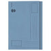 Best Value Square Cut Folders Foolscap 180gsm Blue - Pack of 100