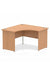 Dynamic Impulse 1200mm Corner Desk Beech Top Panel End Leg I000384