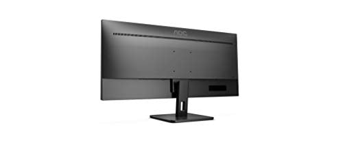 AOC Q34E2A - LED monitor - 34" - 2560 x 1080 WFHD @ 75 Hz - IPS - 300 cd/m - 1000:1 - 4 ms - 2xHDMI, DisplayPort - speakers - black