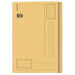 Best Value Square Cut Folders A4 180gsm Yellow - Pack of 100