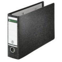 Best Value Leitz 310690195 A4 Board Lever Arch File Oblong - Black