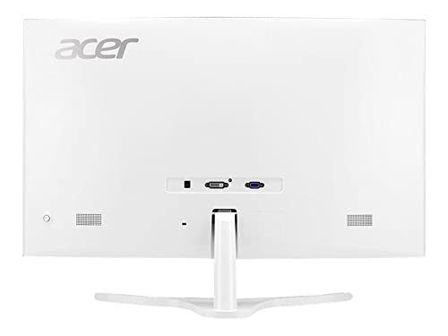 Acer ED322Q Awmidx - LED monitor - curved - 31.5" - 1920 x 1080 Full HD (1080p) @ 75 Hz - VA - 250 cd/m? - 3000:1 - 4 ms - HDMI, DVI, VGA - speakers - white