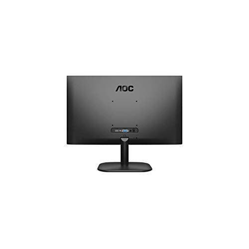 AOC 22B2AM - LED monitor - 22" (21.5" viewable) - 1920 x 1080 Full HD (1080p) @ 75 Hz - VA - 250 cd/m - 3000:1 - 4 ms - HDMI, VGA - speakers - black