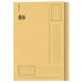 Best Value Square Cut Folders Foolscap 180gsm Yellow - Pack of 100