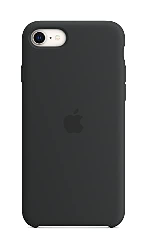 Apple - Back cover for mobile phone - silicone - midnight - for iPhone 7, 8, SE (2nd generation), SE (3rd generation)