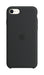 Apple - Back cover for mobile phone - silicone - midnight - for iPhone 7, 8, SE (2nd generation), SE (3rd generation)