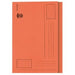 Best Value Heavy Weight Square Cut Folders Foolscap 285gsm Orange - Pack of 100