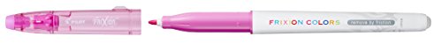 Best Value Pilot Frixion Colors Erasable Fibre Tip Colouring Pen - Pink, Pack of 12