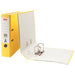 Best Value Coloured Lever Arch File 2 hole 70mm capacity - Priced EACH - Yellow