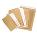 Best Value Premium Plain Brown Peel and Seal Board Backed Pocket Envelopes 444 x 368mm 115gsm - Box of 50