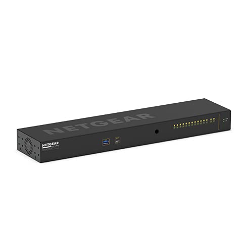 NETGEAR AV Line M4250-12M2XF - Switch - L3 - Managed - 12 x 10/100/1000/2.5G + 2 x 10 Gigabit SFP+ - side to side airflow - rack-mountable