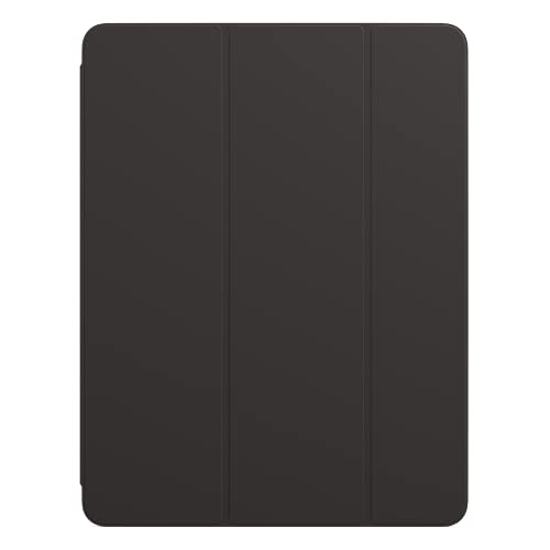 Apple Smart - Flip cover for tablet - polyurethane - black - 12.9" - for 12.9-inch iPad Pro (3rd generation, 4th generation, 5th generation)