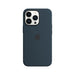 Apple - Back cover for mobile phone - with MagSafe - silicone - abyss blue - for iPhone 13 Pro