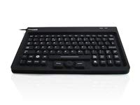 Ceratech Accuratus AccuMed Mini PCPE-ACCABK1 - Keyboard - with pointing stick - USB - UK layout - black - for FZ-M1, Toughbook CF-19, CF-20, CF-31, CF-33, CF-53, CF-54, CF-D1, Toughpad FZ-A2, FZ-B2