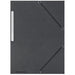 Best Value Elasticated Folders 390gsm Black