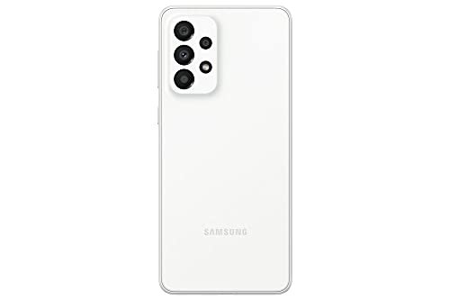 Samsung Galaxy A33 6.5 Inch 5G SMA336B Hybrid Dual SIM Android 12 USB C 6GB 128GB 5000 mAh Awesome White Smartphone