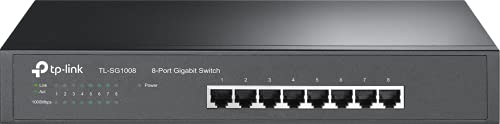 TP Link Unmanaged 8 Port Gigabit Rackmou