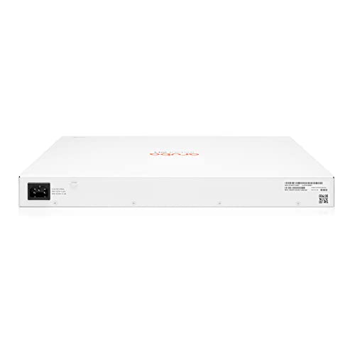 HPE Aruba Instant On 1830 48G 24p Class4 PoE 4SFP 370W Switch - Switch - smart - 24 x 10/100/1000 + 24 x 10/100/1000 (PoE+) + 4 x Gigabit SFP - desktop, rack-mountable - PoE+ (370 W)